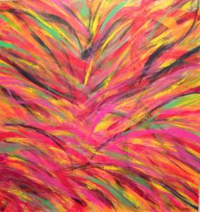 Answering the Creative Call - Inspirational Abstract Acrylic Paintings by Angela Bushman